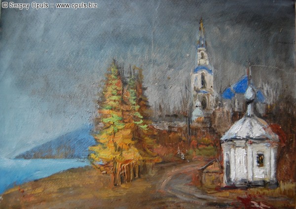 Валаам. Дорога с причала.
