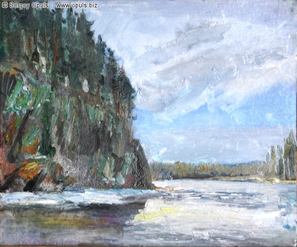 Карельский триптих.Левая часть