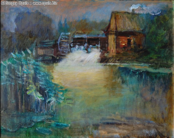 Мельница скита