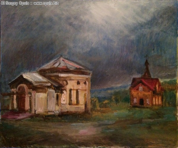 Храм Александра Невского в  деревне Александровка