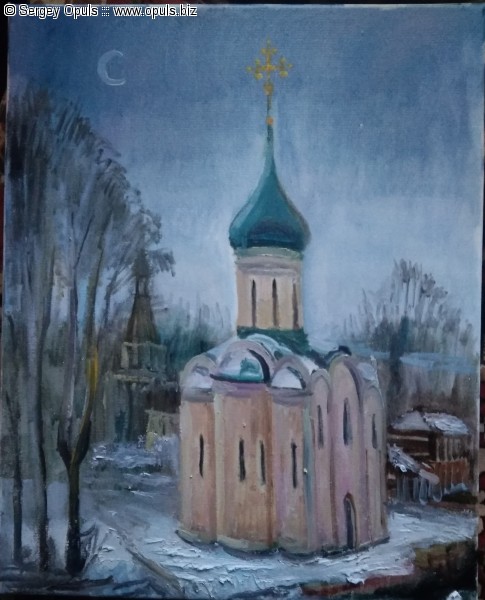 Переславль-Залесский. Спасо-Преображенский собор. Вечер