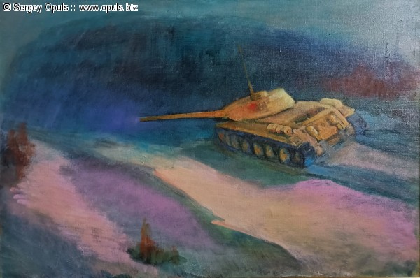 Т-34-85. Западная Лица.