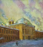 "Конюшенная церковь.Февраль 1837 года" "Конюшенная церковь.Февраль 1837 года"