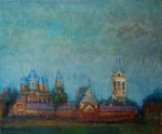 "Коневский монастырь перед штормом" "Коневский монастырь перед штормом"