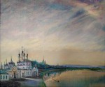 "В.Устюг. Набережная Сухоны на рассвете" "В.Устюг. Набережная Сухоны на рассвете"