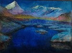 "Рассвет на озере Мерцбахера" "Рассвет на озере Мерцбахера"