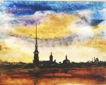 "Петербург белой ночью" "Петербург белой ночью"