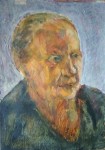 "Анна Степановна Рябова - бабушка художника" "Анна Степановна Рябова - бабушка художника"