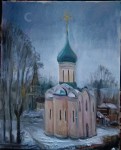 "Переславль-Залесский. Спасо-Преображенский собор. Вечер" "Переславль-Залесский. Спасо-Преображенский собор. Вечер"