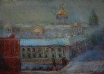 "Невский пр. у Аничкова моста." "Невский пр. у Аничкова моста."